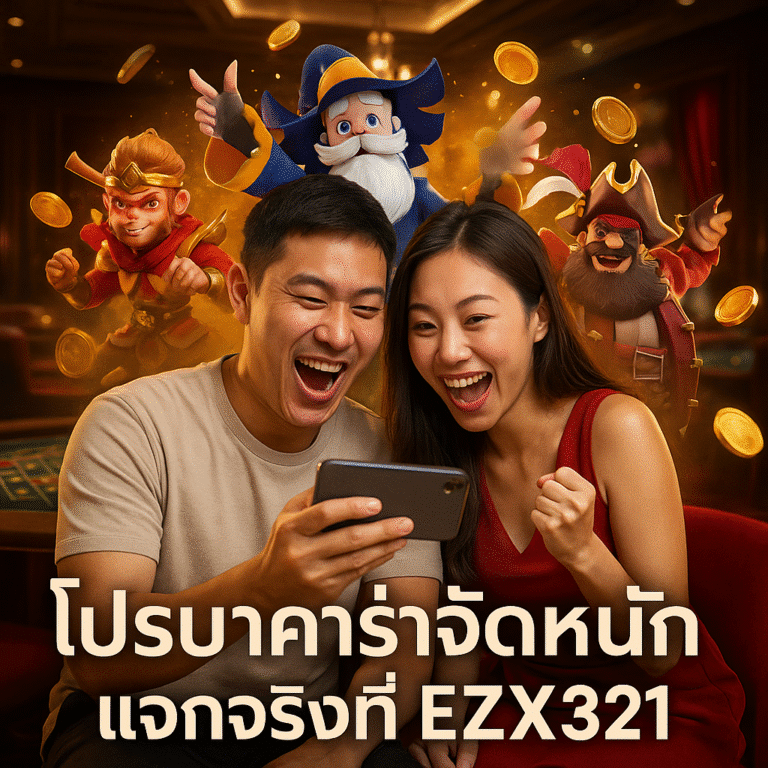 โปรบาคาร่าจัดหนัก แจกจริงที่ EZX321
