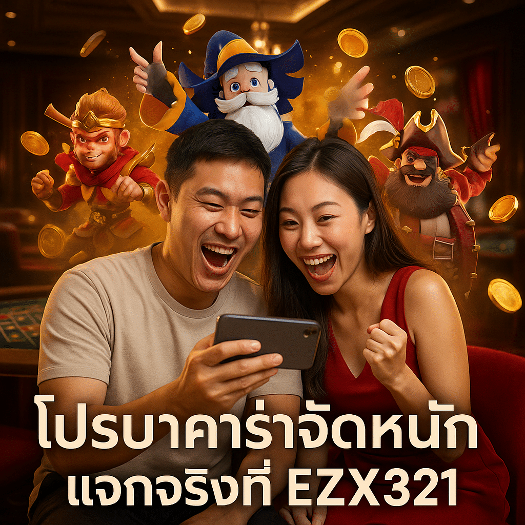 โปรบาคาร่าจัดหนัก แจกจริงที่ EZX321