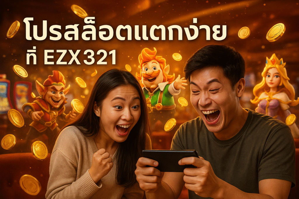 โปรสล็อตแตกง่ายที่ EZX321