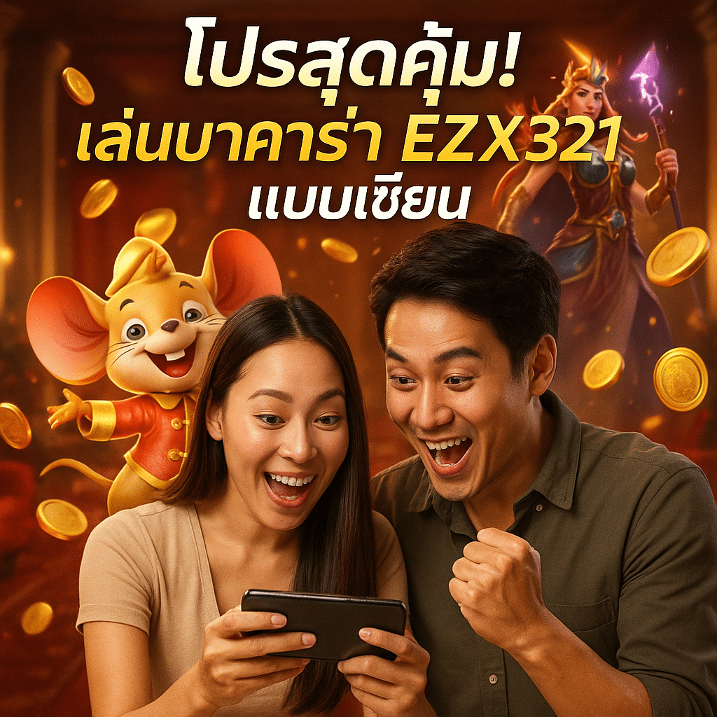 โปรสุดคุ้ม! เล่นบาคาร่า EZX321 แบบเซียน