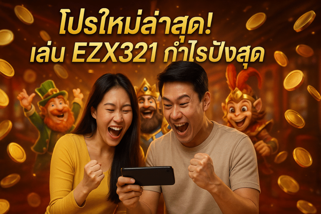 โปรใหม่ล่าสุด! เล่น EZX321 กำไรปังสุด